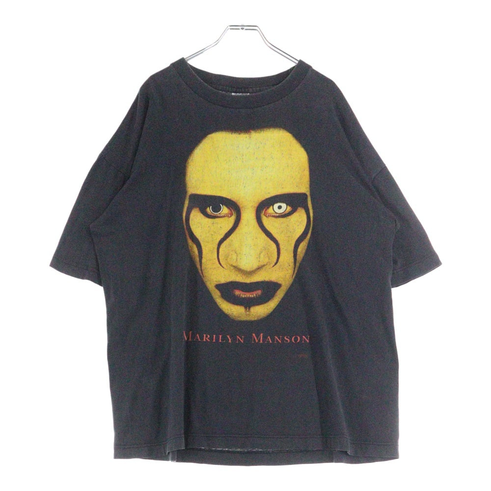VINTAGE(ヴィンテージ) 90s MARILYN MANSON SEX IS DEAD マリリンマンソン セックスイズデッド Tシャツ 半袖カットソー ブラック