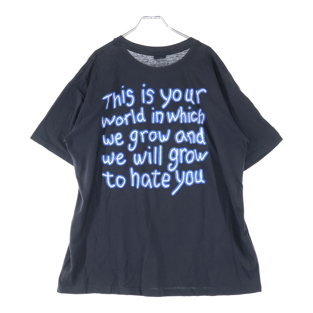 VINTAGE(ヴィンテージ) 90s MARILYN MANSON GET YOUR GUNN THIS IS YOUR WORLD マリリンマンソン ゲットユアーガンズ ディスイズユアー ワールド Tシャツ 半袖カットソー ブラック
