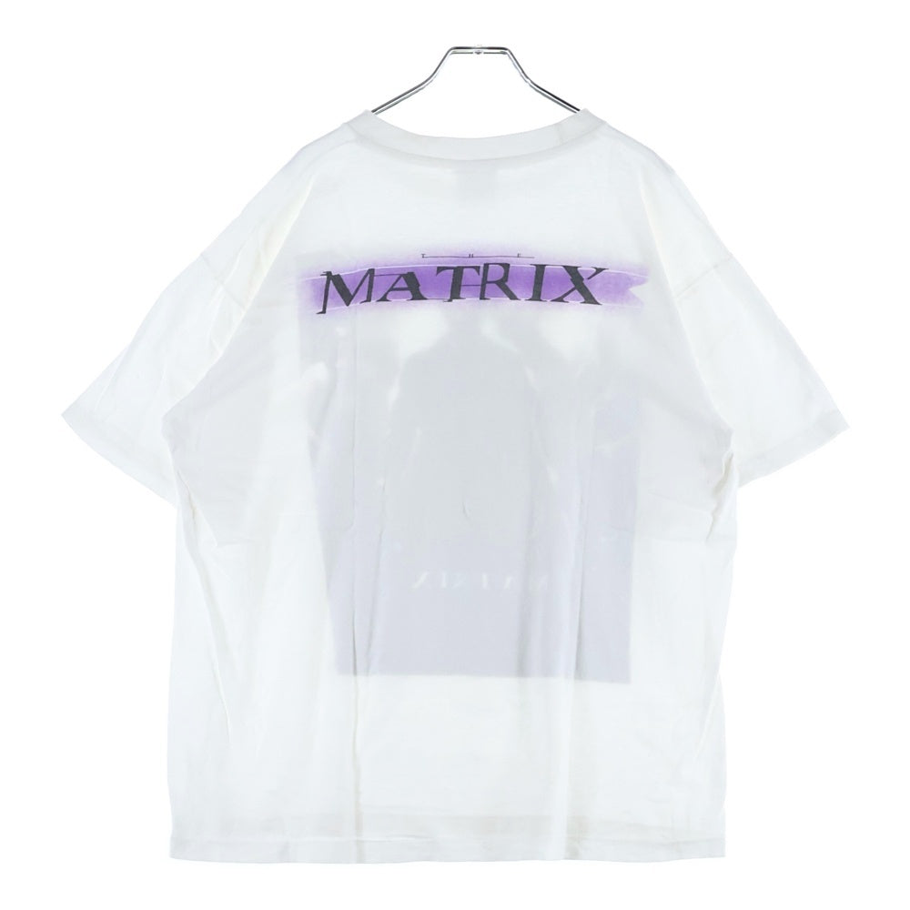 VINTAGE(ヴィンテージ) 00s MATRIX MOVIE TEE マトリックス 両面プリント Tシャツ 半袖カットソー ホワイト