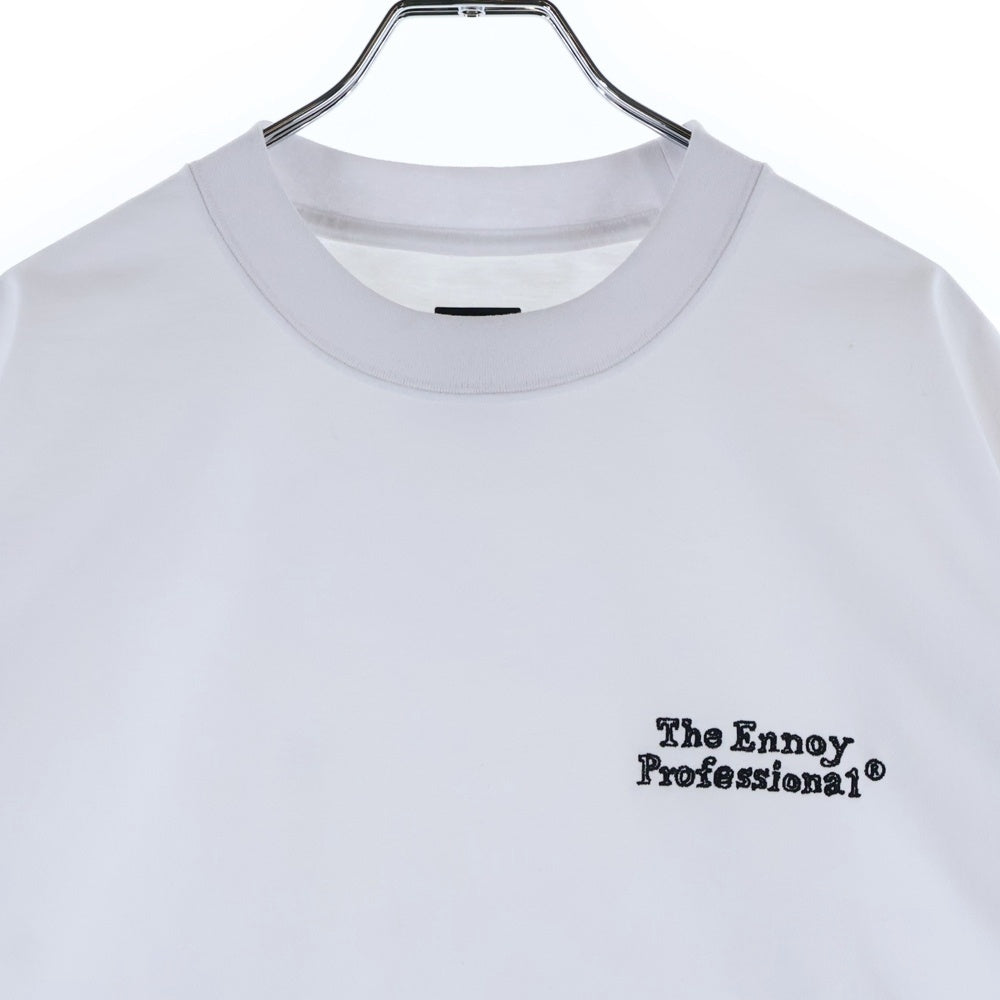 The Ennoy Professional(エンノイプロフェッショナル) × DAIWA PIER39 BE-37023 ダイワピア TECH DRAWSTRING TEE テックドローストリング 半袖 Tシャツ ホワイト