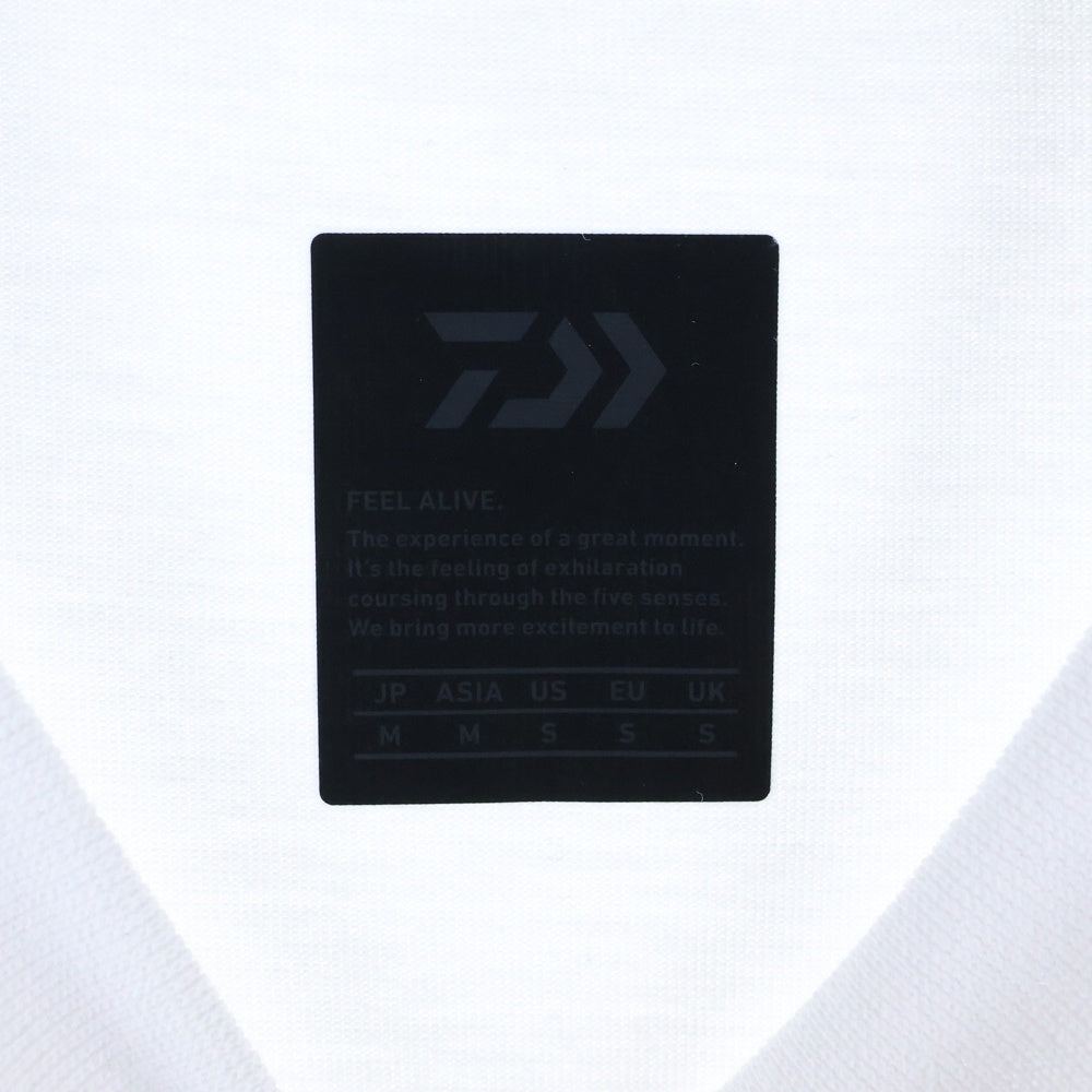 The Ennoy Professional(エンノイプロフェッショナル) × DAIWA PIER39 BE-37023 ダイワピア TECH DRAWSTRING TEE テックドローストリング 半袖 Tシャツ ホワイト