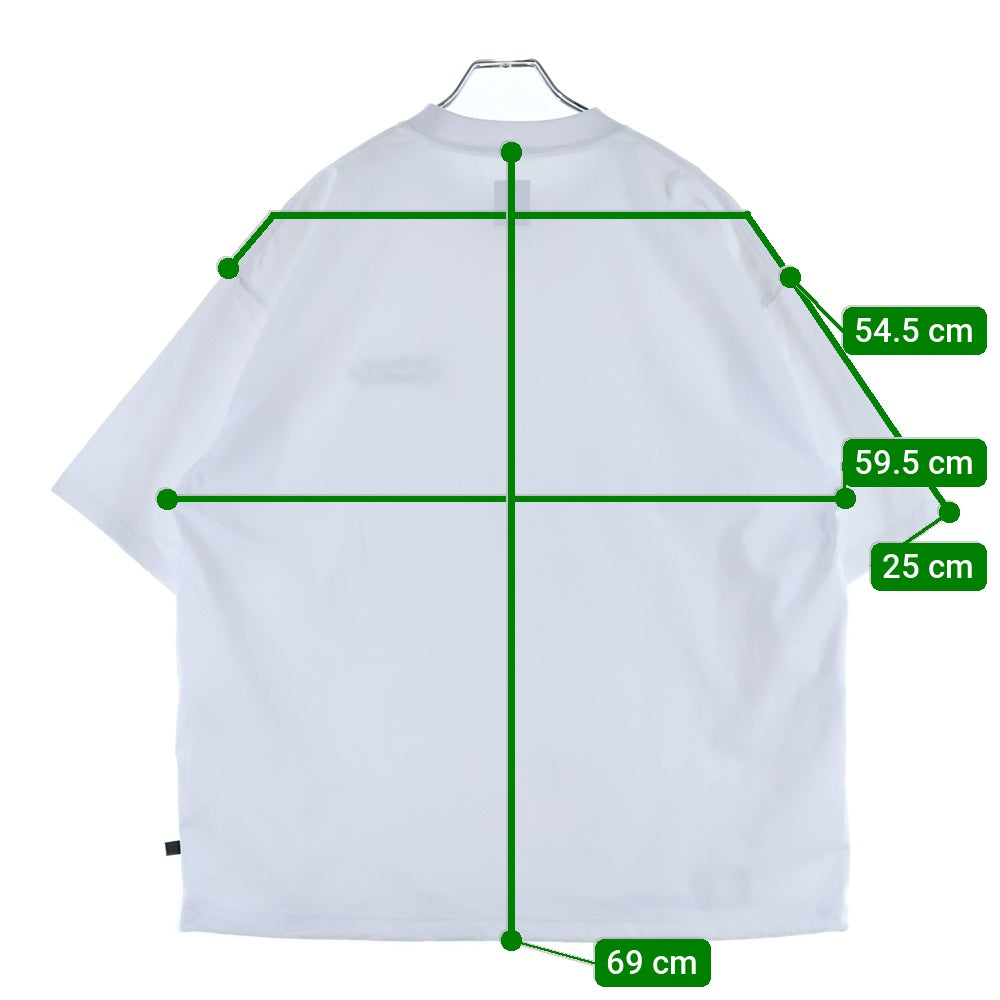 The Ennoy Professional(エンノイプロフェッショナル) × DAIWA PIER39 BE-37023 ダイワピア TECH DRAWSTRING TEE テックドローストリング 半袖 Tシャツ ホワイト