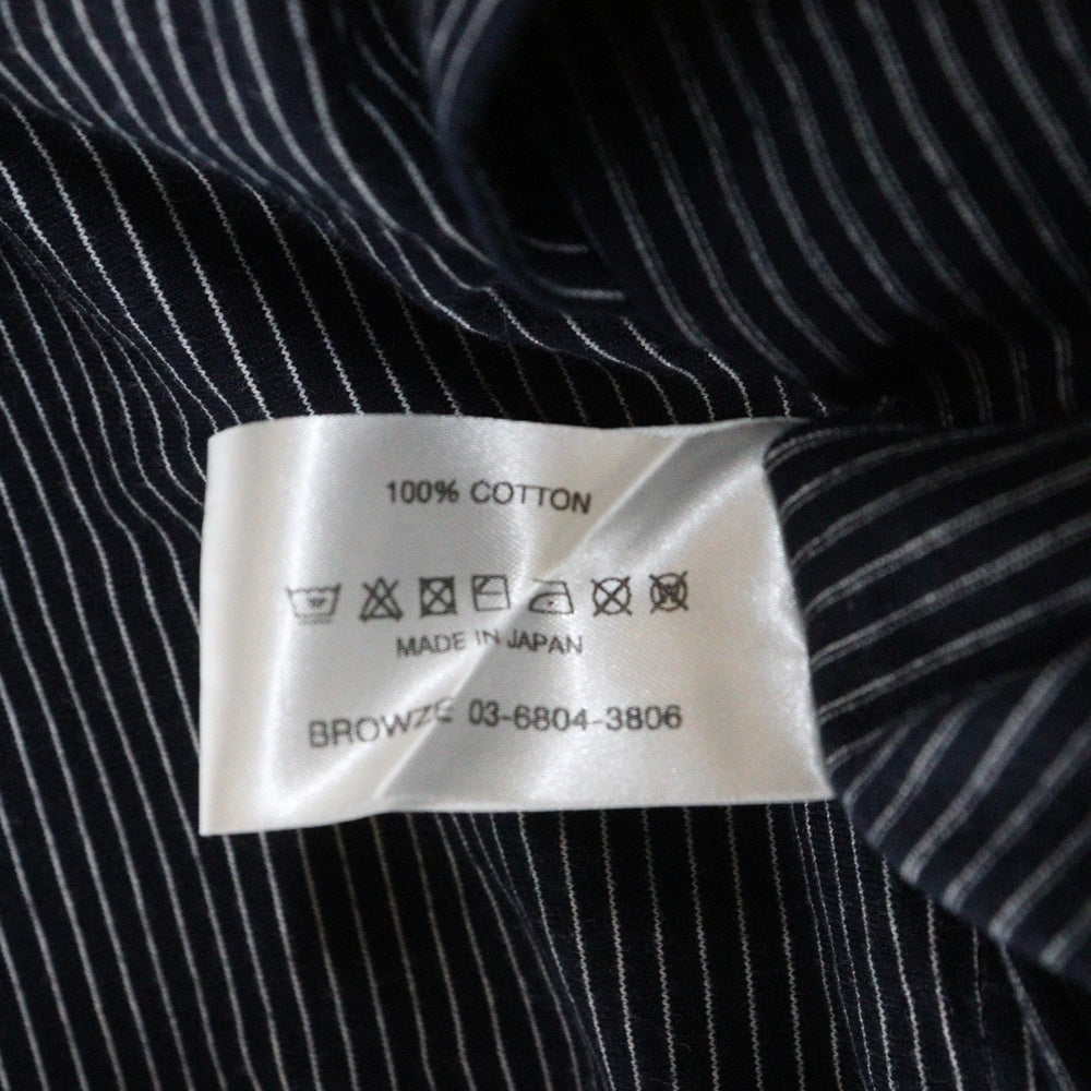 The Ennoy Professional(エンノイプロフェッショナル) 23SS ボーダー Tシャツ 半袖カットソー ネイビー