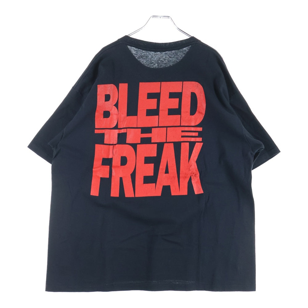 VINTAGE(ヴィンテージ) 90s ALICE IN CHAINS 1991 BLEED THE FREAK アリス・イン・チェインズ 1991 ブリード・ザ・フリーク Tシャツ 半袖カットソーブラック