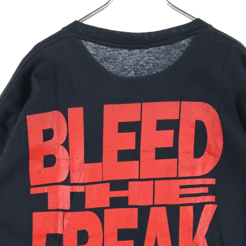 VINTAGE(ヴィンテージ) 90s ALICE IN CHAINS 1991 BLEED THE FREAK アリス・イン・チェインズ 1991 ブリード・ザ・フリーク Tシャツ 半袖カットソーブラック