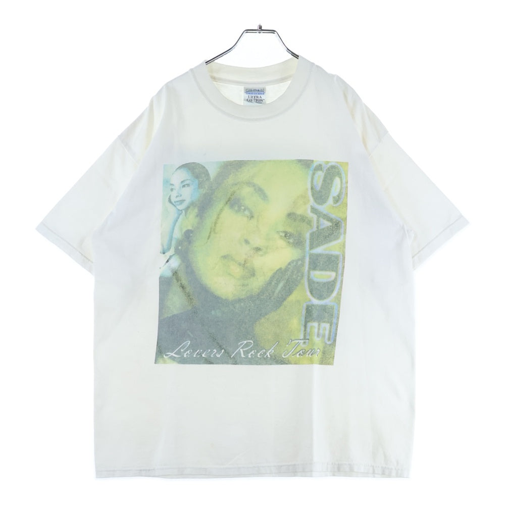 VINTAGE(ヴィンテージ) 00s SADE BOOTLEG シャーデー ブートレグ Tシャツ 半袖カットソー ホワイト