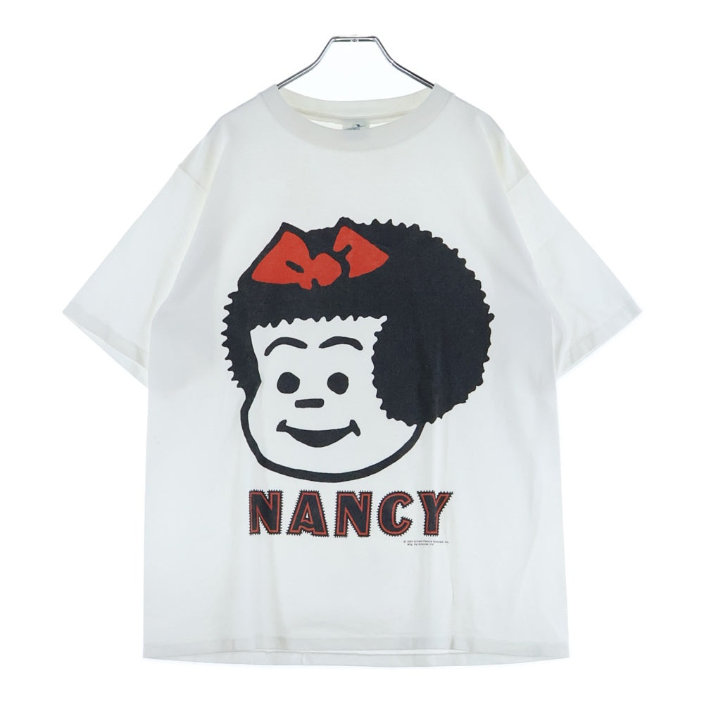VINTAGE(ヴィンテージ) 90s NABCY COMIC TEE ナンシー フロントプリントTシャツ 半袖カットソー ホワイト