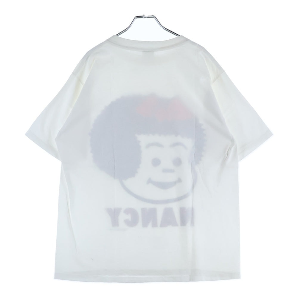 VINTAGE(ヴィンテージ) 90s NABCY COMIC TEE ナンシー フロントプリントTシャツ 半袖カットソー ホワイト