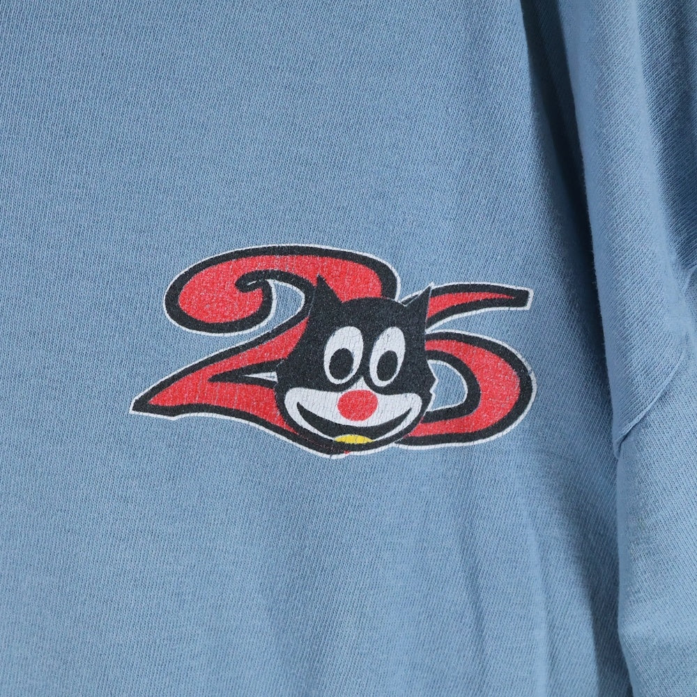 VINTAGE(ヴィンテージ) 90s 26RED フェリックス Tシャツ 半袖カットソー ブルー