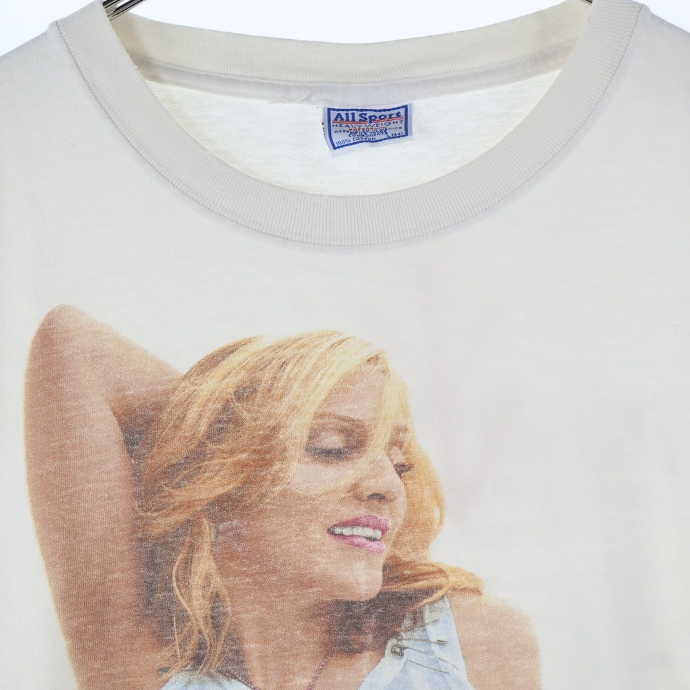 VINTAGE(ヴィンテージ) 00s MADONNA DROWNED WORLD TOUR マドンナ Tシャツ 半袖カットソー ホワイト