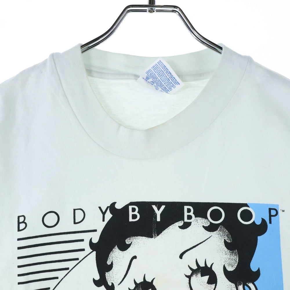 VINTAGE(ヴィンテージ) 90s BETTY BOOP ベティ Tシャツ 半袖カットソー ホワイト