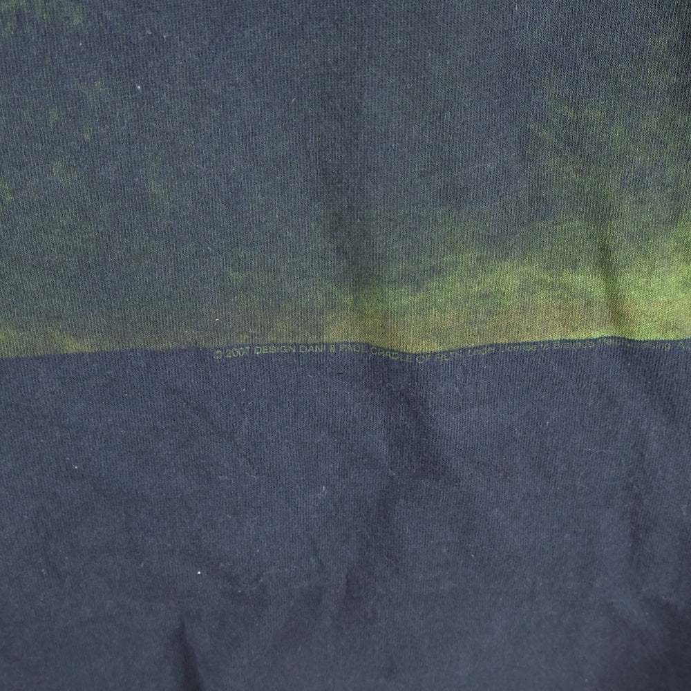 VINTAGE(ヴィンテージ) 00s CRADLE OF FILTH HARDER DARKER FASTER L/S 2007 クレイドルオブフィルス 長袖Tシャツ カットソー ブラック／グリーン