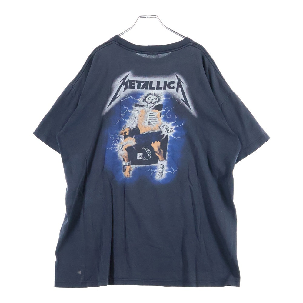 VINTAGE(ヴィンテージ) 90s METALLICA RIDE THE LIGHTNING 1994 メタリカ 半袖Tシャツ カットソー ブラック