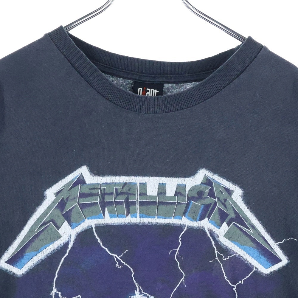 VINTAGE(ヴィンテージ) 90s METALLICA RIDE THE LIGHTNING 1994 メタリカ 半袖Tシャツ カットソー ブラック
