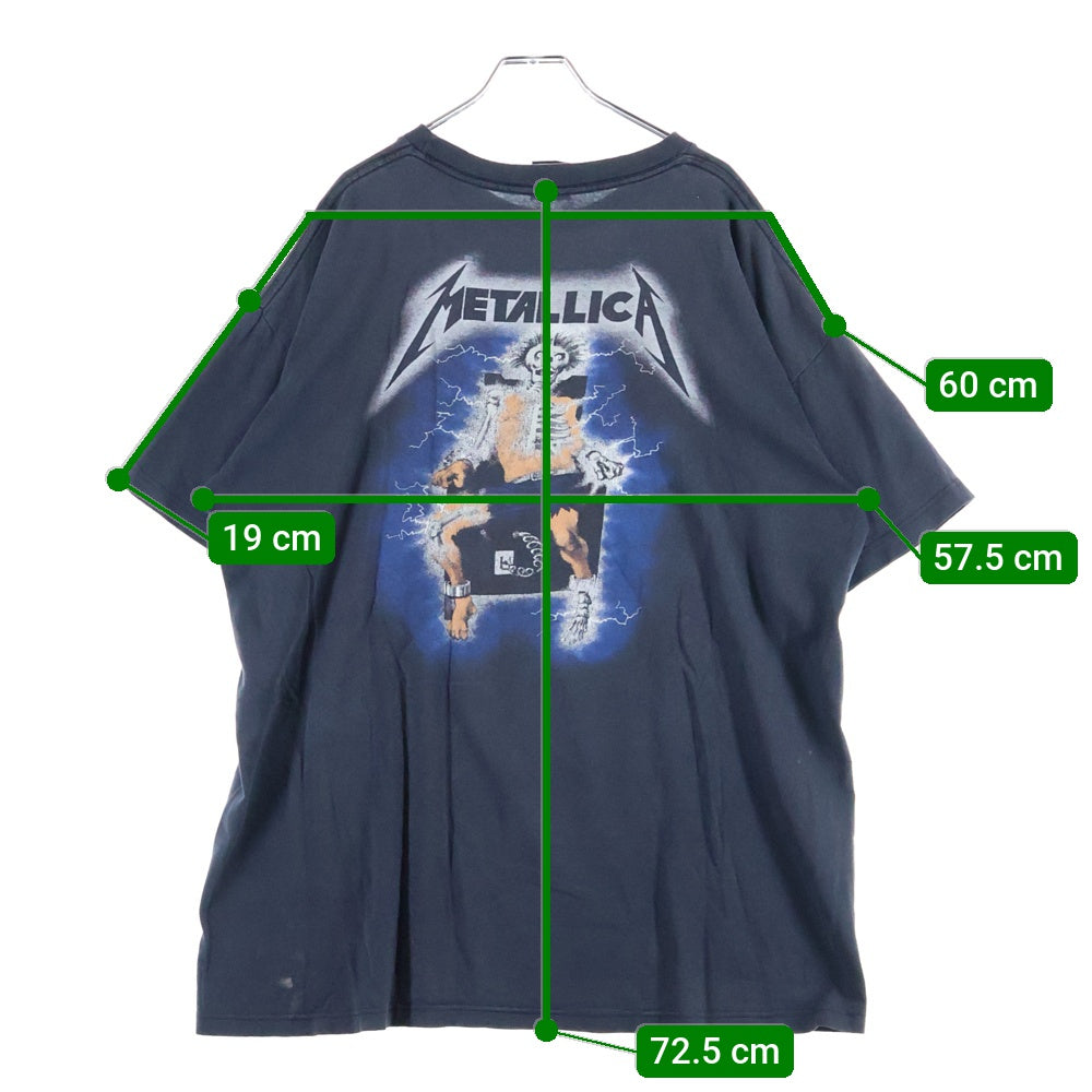 VINTAGE(ヴィンテージ) 90s METALLICA RIDE THE LIGHTNING 1994 メタリカ 半袖Tシャツ カットソー ブラック