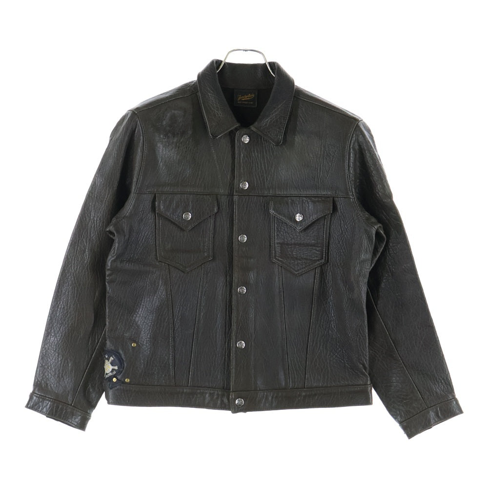 TENDERLOIN(テンダーロイン) SHEEPSKIN LEATHER JACKET シープスキン 羊革 レザー ジャケット ブラウン