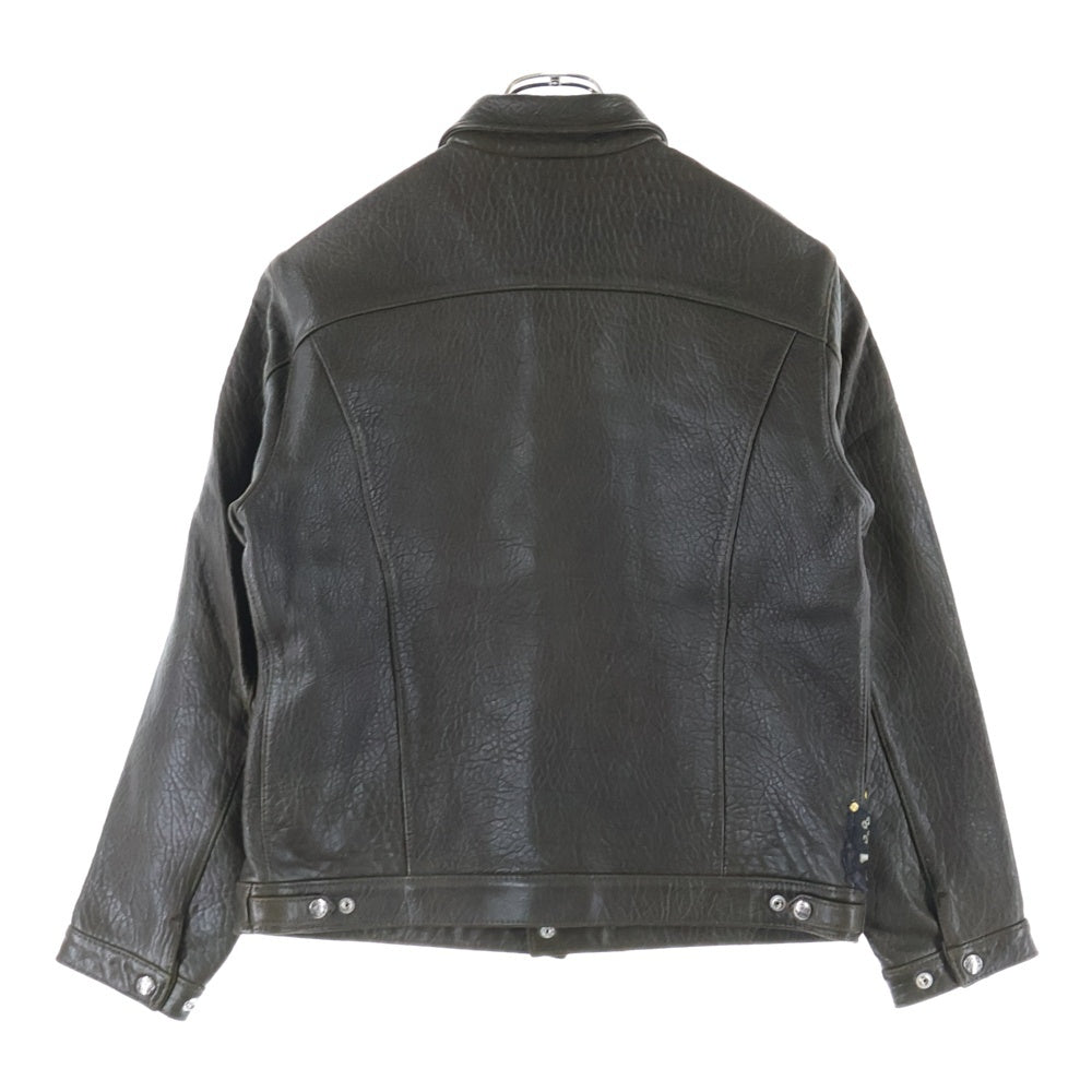 TENDERLOIN(テンダーロイン) SHEEPSKIN LEATHER JACKET シープスキン 羊革 レザー ジャケット ブラウン