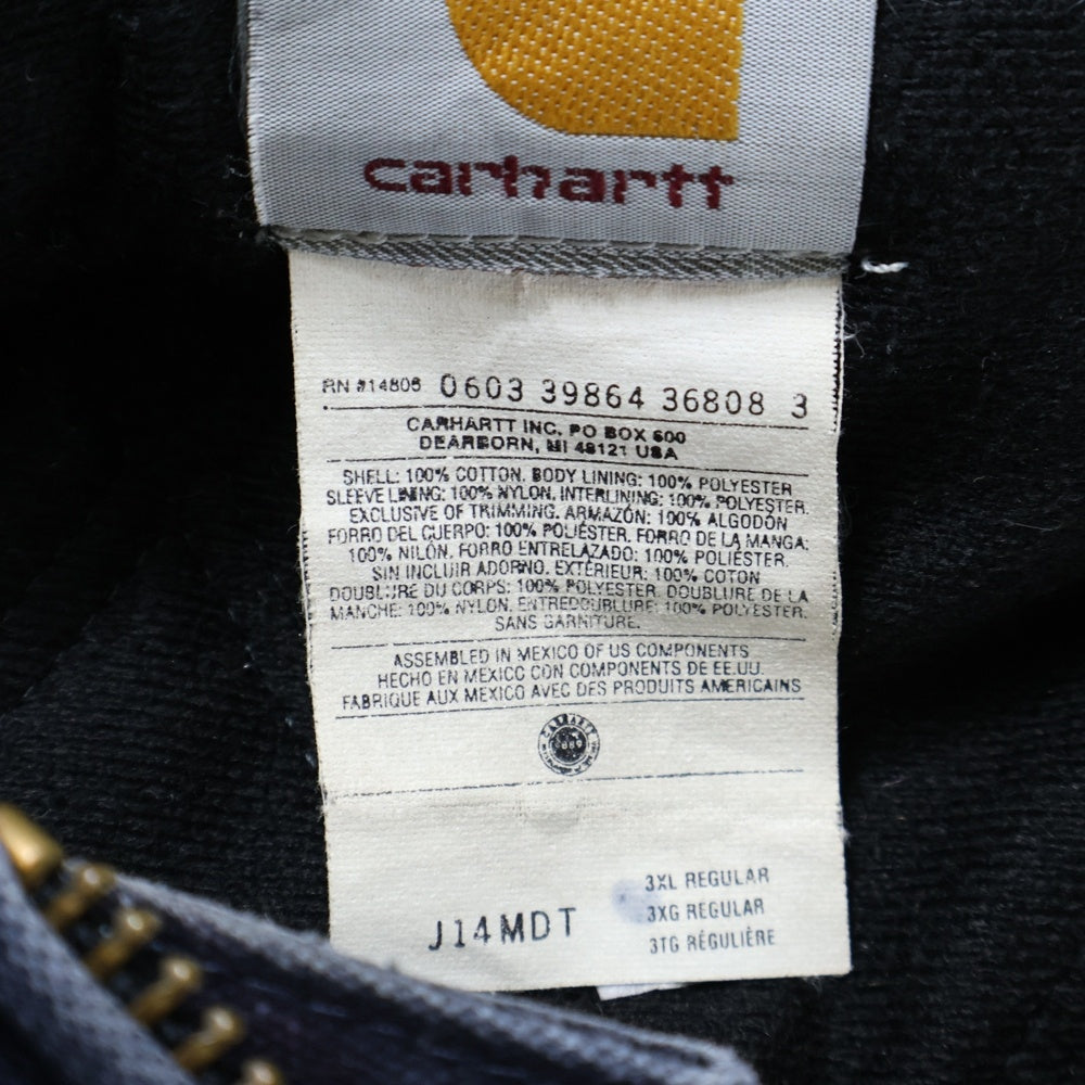CARHARTT(カーハート) SANTA FE JACKET HARLEY DAVIDSON BETTY ハーレー ベティ 刺繍 サンタフェジャケット ネイビー J14 MDT