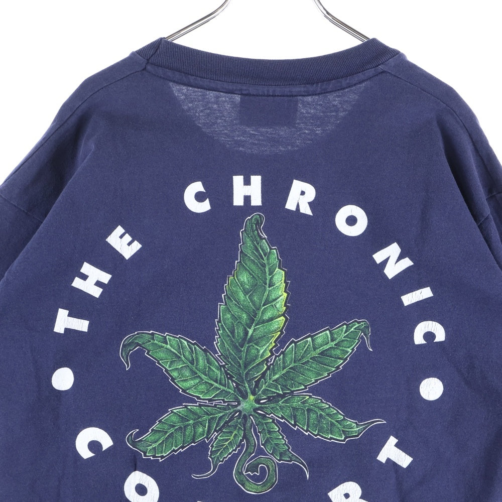 VINTAGE(ヴィンテージ) 90s THE CHRONIC CONART TEE コナート 両面プリント半袖Tシャツ カットソー ネイビー