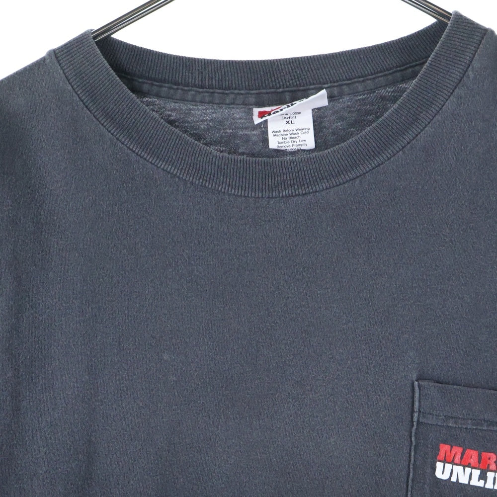 VINTAGE(ヴィンテージ) 90s MARLBORO UNLIMITED LIZARD マルボロ アンリミテッド 半袖Tシャツ カットソー ブラック