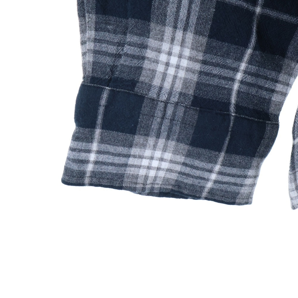 POLO RALPH LAUREN(ポロラルフローレン) 90ー00s CALDWELL RAYON SHIRT レーヨン チェック 長袖シャツ ブラック