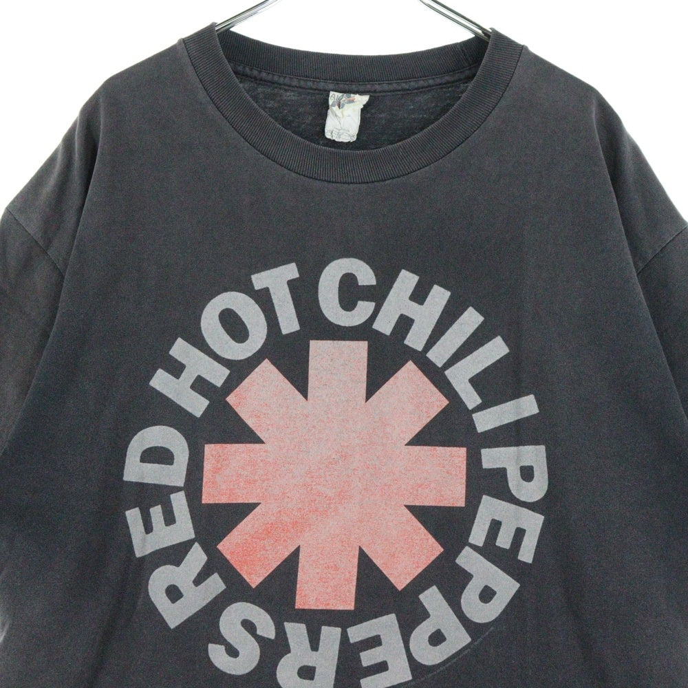 VINTAGE(ヴィンテージ) 00s RED HOT HILIPEPPERS レットホットチリペッパーズ フロントプリント Tシャツ 半袖カットソー ブラック