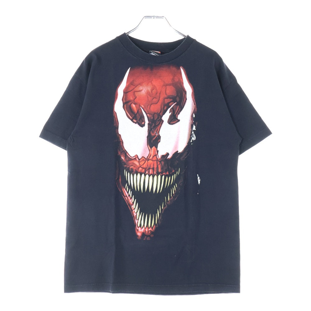 VINTAGE(ヴィンテージ) 00s MAVEL CARNAGE FACE TEE マーベル カーネイジ フロント プリント Tシャツ 半袖カットソーブラック