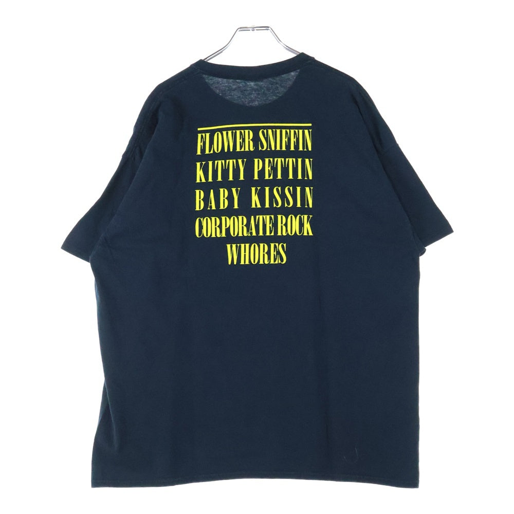 VINTAGE(ヴィンテージ) 00s NIRVANA SMILE Y2K ニルヴァーナ スマイル Tシャツ 半袖カットソー ブラック