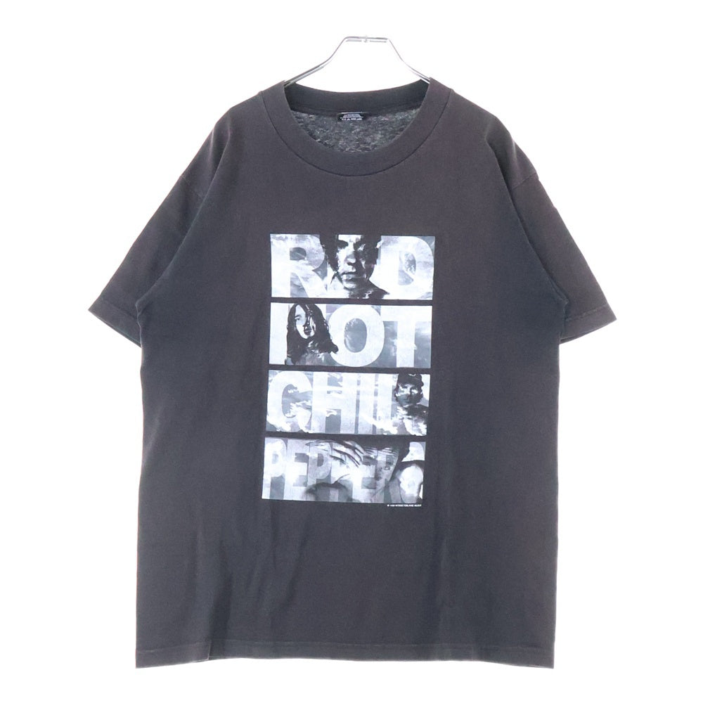 VINTAGE(ヴィンテージ) 90s RED HOT CHILE POPPERS CALIFORNICATION レッドホット チリペッパーズ 両面プリント Tシャツ 半袖カットソー ブラック