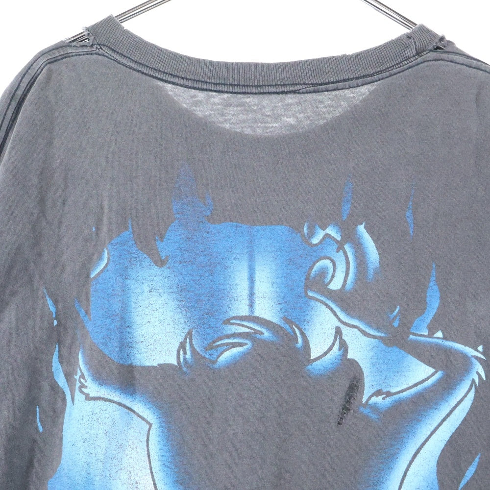 VINTAGE(ヴィンテージ) 90s WARNER BROS ワーナーブラザーズ 両面プリント Tシャツ 半袖カットソーブラック