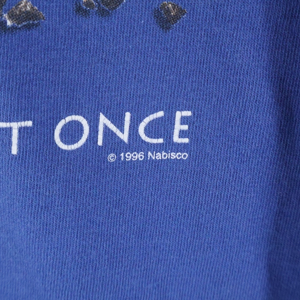 VINTAGE(ヴィンテージ) 00s OREO オレオ フロントプリント Tシャツ 半袖カットソー ブルー
