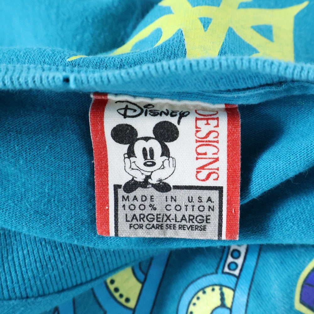 VINTAGE(ヴィンテージ) 90s DISNEY TOWER OF TERROR ディズニー タワーオブテラー ブルー