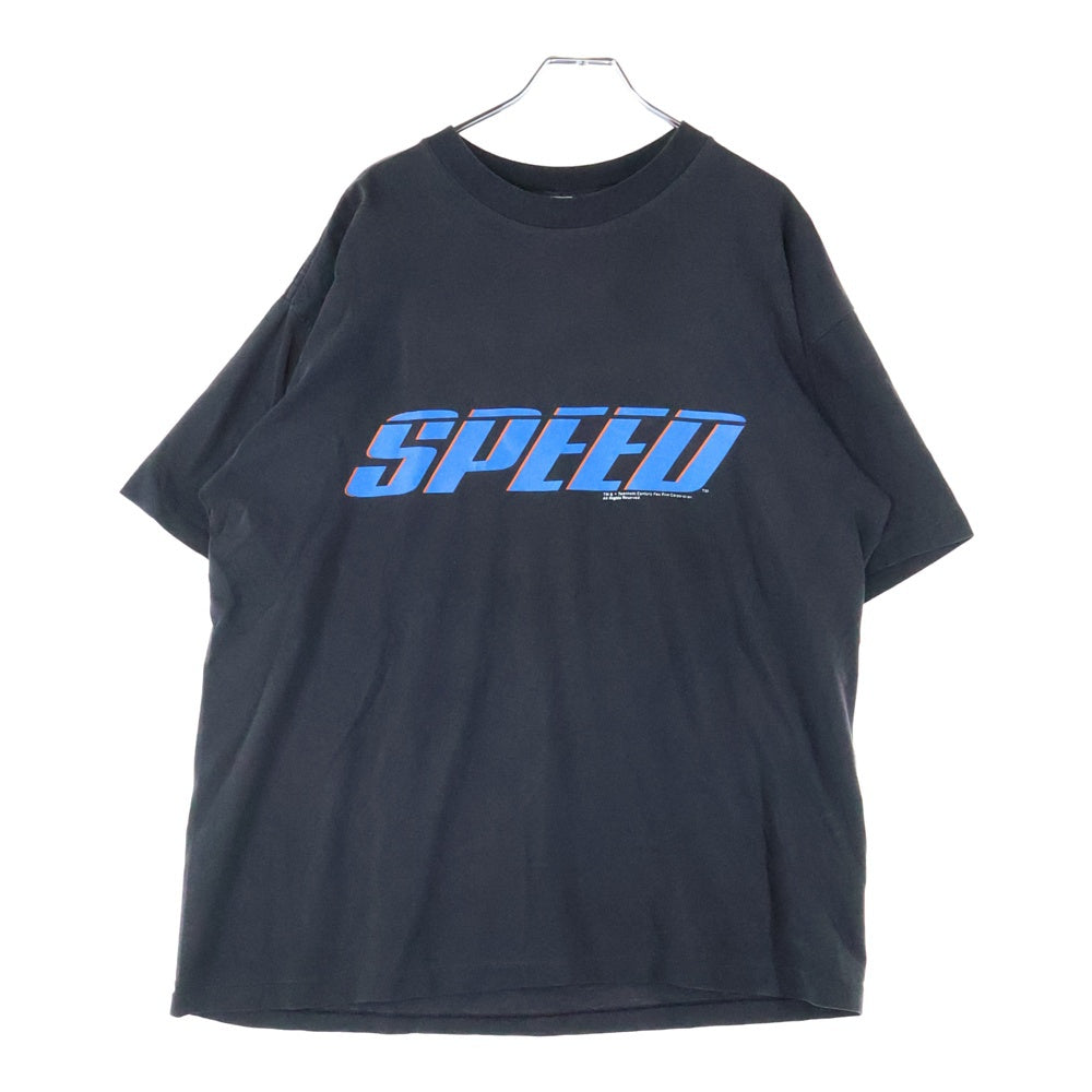 VINTAGE(ヴィンテージ) 90s SPEED MOVIE TEE スピード 両面プリント Tシャツ 半袖カットソーブラック