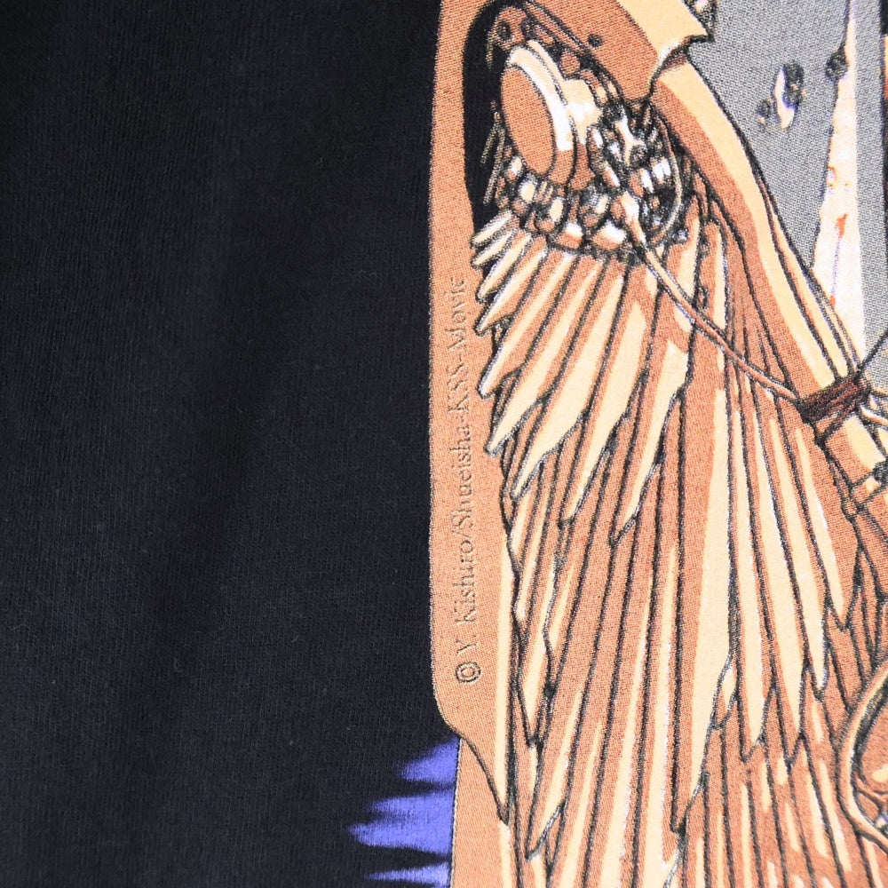 VINTAGE(ヴィンテージ) 00s BATTLE ANGEL ALITA GUNNM ANIME TEE 銃夢 ガンム フロントプリント Tシャツ 半袖カットソーブラック