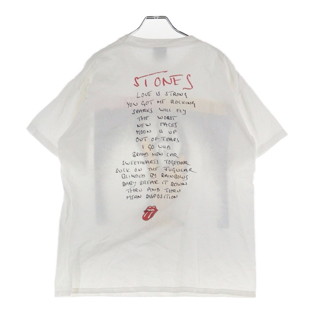 VINTAGE(ヴィンテージ) 90s THE ROLLING STONES VOODOO LOUNGE 1994 ローリング ストーンズ ヴードゥー ラウンジ 半袖Tシャツ カットソー ホワイト