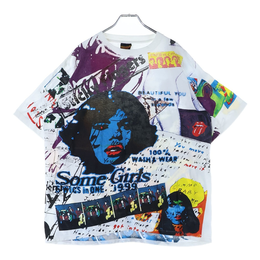 VINTAGE(ヴィンテージ) 90s THE ROLLING STONES OVP STICKY FINGERS SOME GIRLS DIRTY WORK ローリング ストーンズ スティッキー フィンガーズ フルプリント 1994 半袖Tシャツ