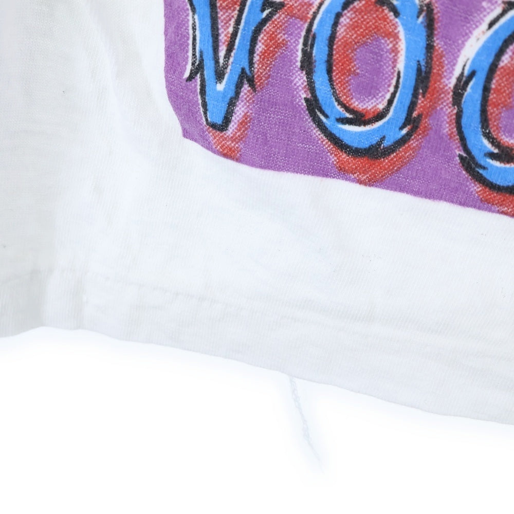 VINTAGE(ヴィンテージ) 90s THE ROLLING STONES VOODOO LOUNGE 1994 ローリング ストーンズ ヴードゥー ラウンジ 両面プリント 半袖Tシャツ カットソー ホワイト