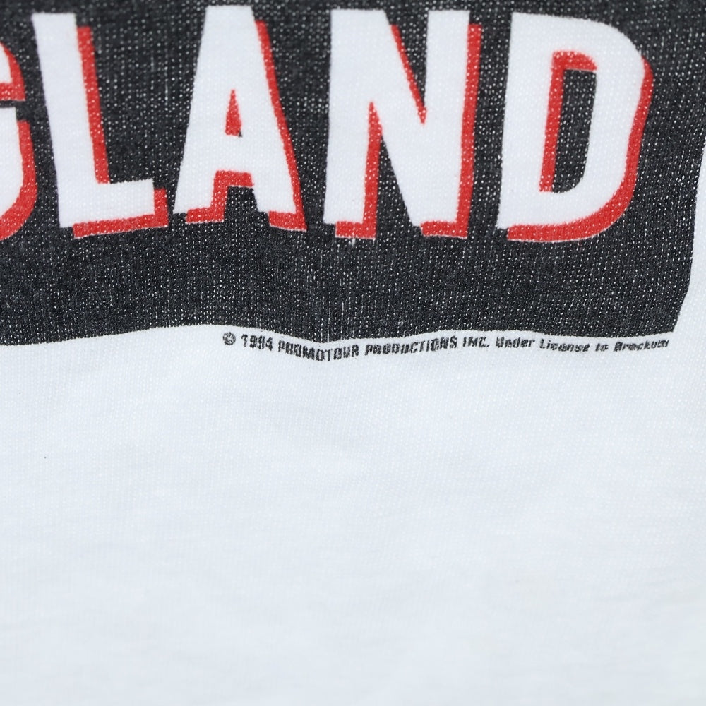 VINTAGE(ヴィンテージ) 90s THE ROLLING STONE WITHSTAND1994 ローリング ストーンズ フロントプリント 半袖Tシャツ カットソー ホワイト