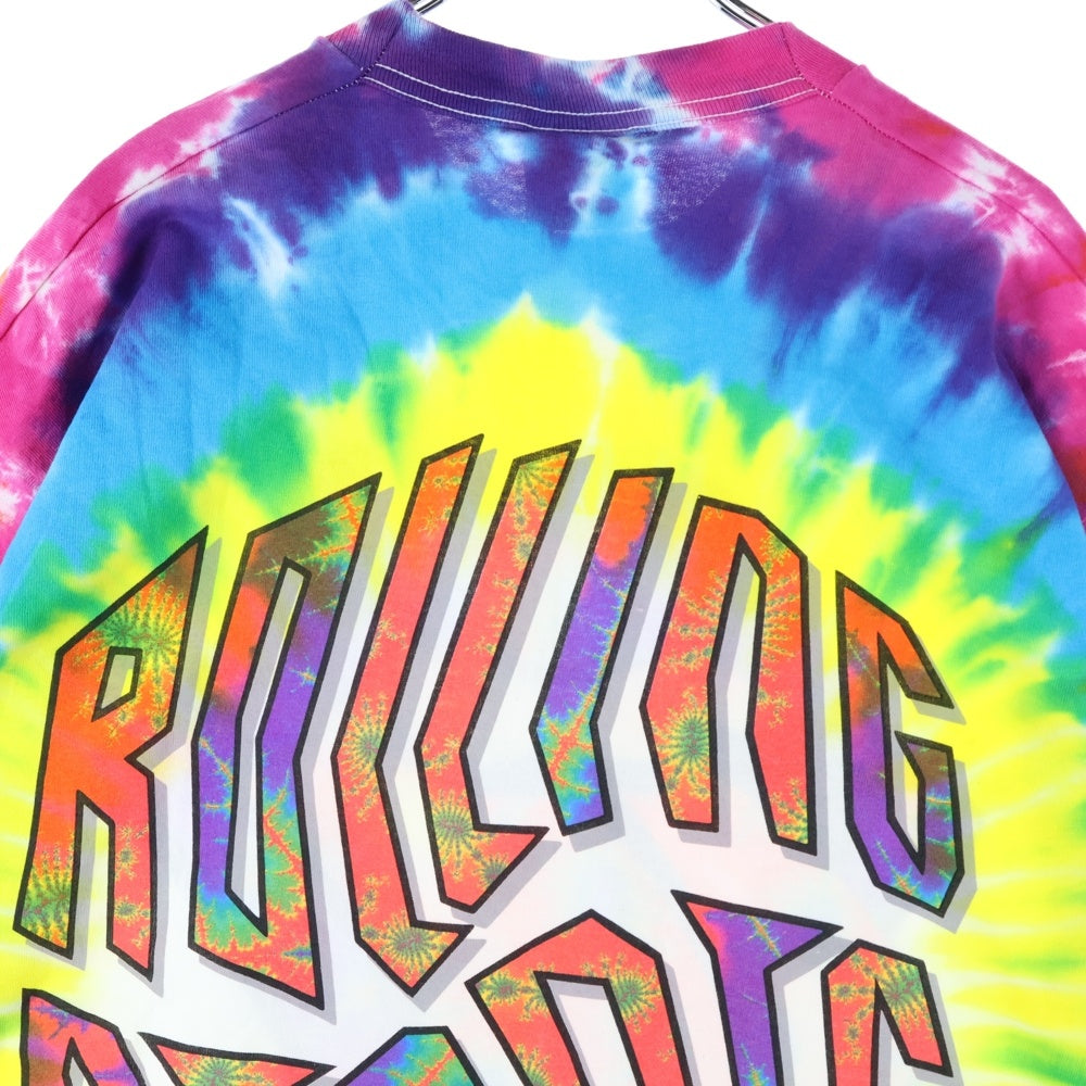 VINTAGE(ヴィンテージ) 90s THE ROLLING STONES TIE DYE 1994 ローリング ストーンズ タイダイ 半袖Tシャツ カットソー イエロー/グリーン/ブルー