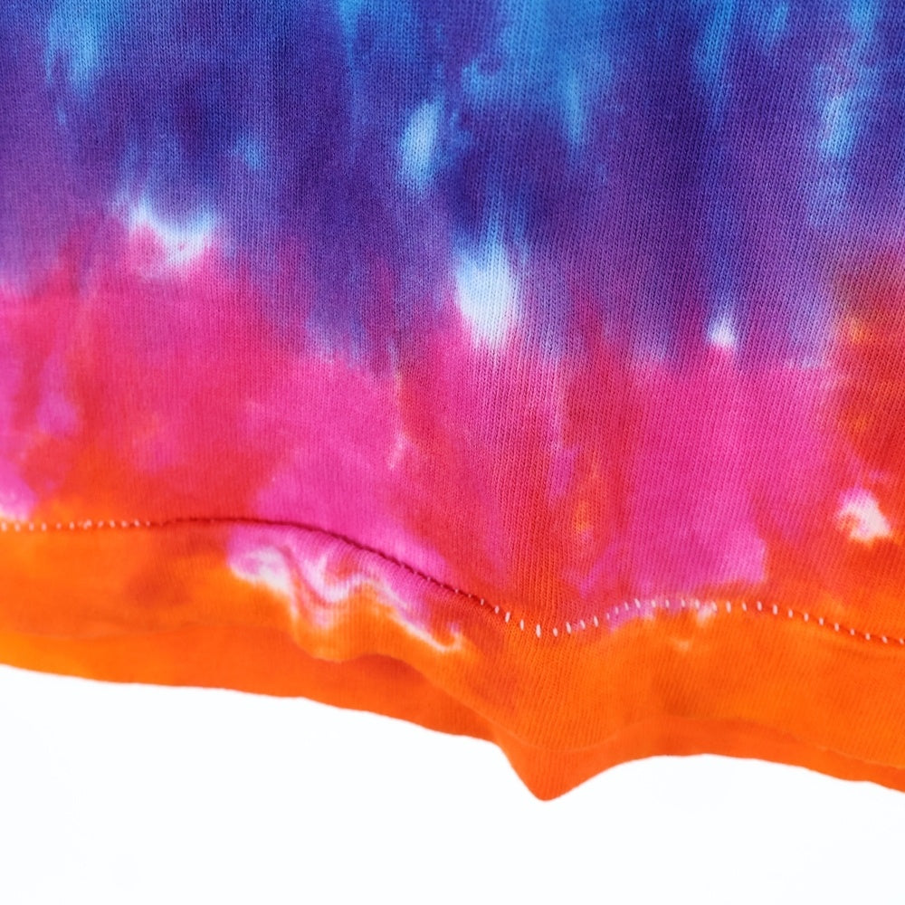 VINTAGE(ヴィンテージ) 90s THE ROLLING STONES TIE DYE 1994 ローリング ストーンズ タイダイ 半袖Tシャツ カットソー イエロー/グリーン/ブルー