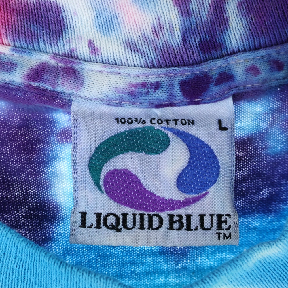 VINTAGE(ヴィンテージ) 90s THE ROLLING STONES TIE DYE 1994 ローリング ストーンズ タイダイ 半袖Tシャツ カットソー イエロー/グリーン/ブルー