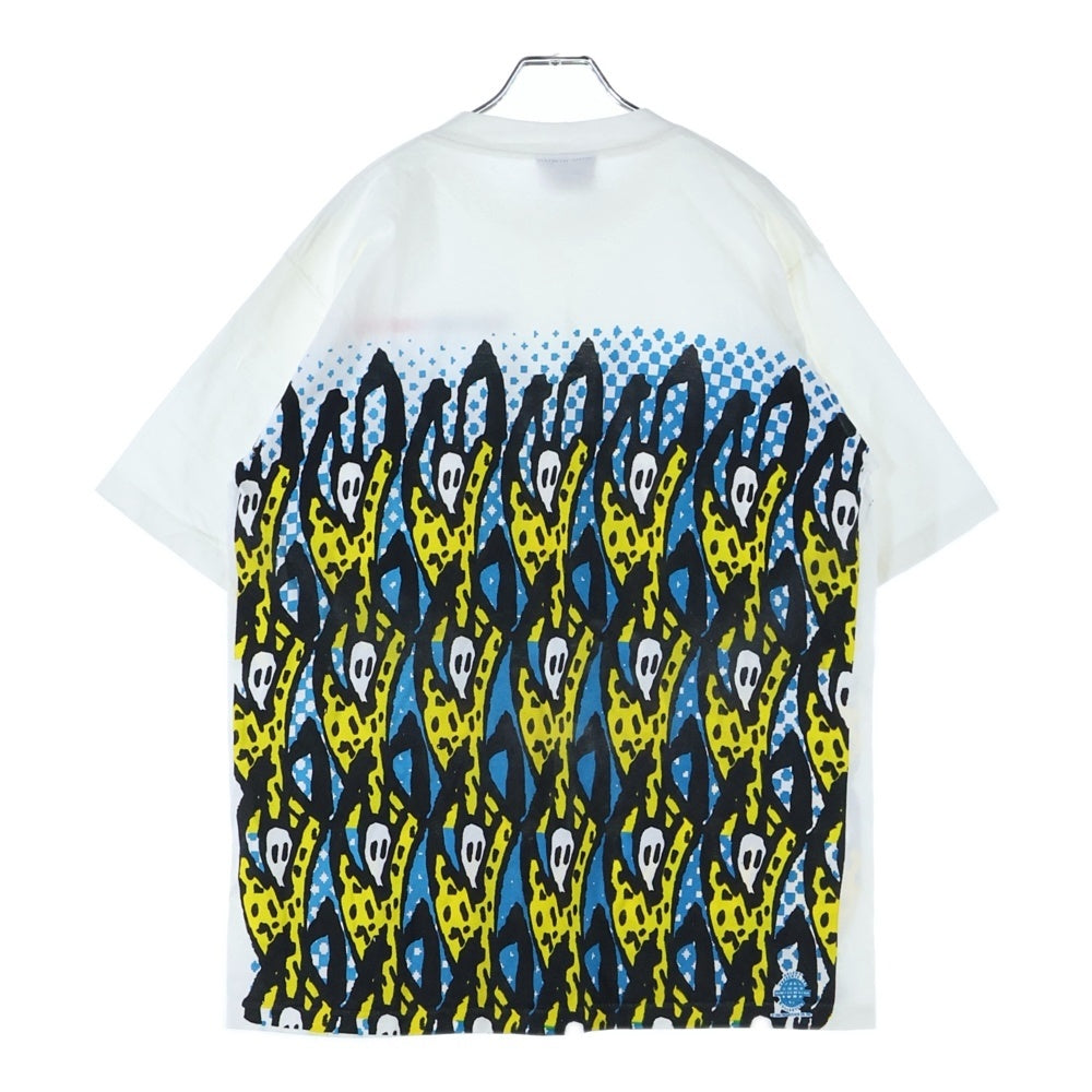 VINTAGE(ヴィンテージ) 90s THE ROLLING STONES VOODOO LOUNGE ローリング ストーンズ ヴードゥー ラウンジ 半袖Tシャツ カットソー ホワイト
