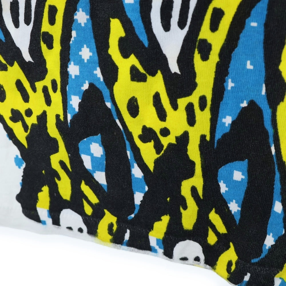 VINTAGE(ヴィンテージ) 90s THE ROLLING STONES VOODOO LOUNGE ローリング ストーンズ ヴードゥー ラウンジ 半袖Tシャツ カットソー ホワイト