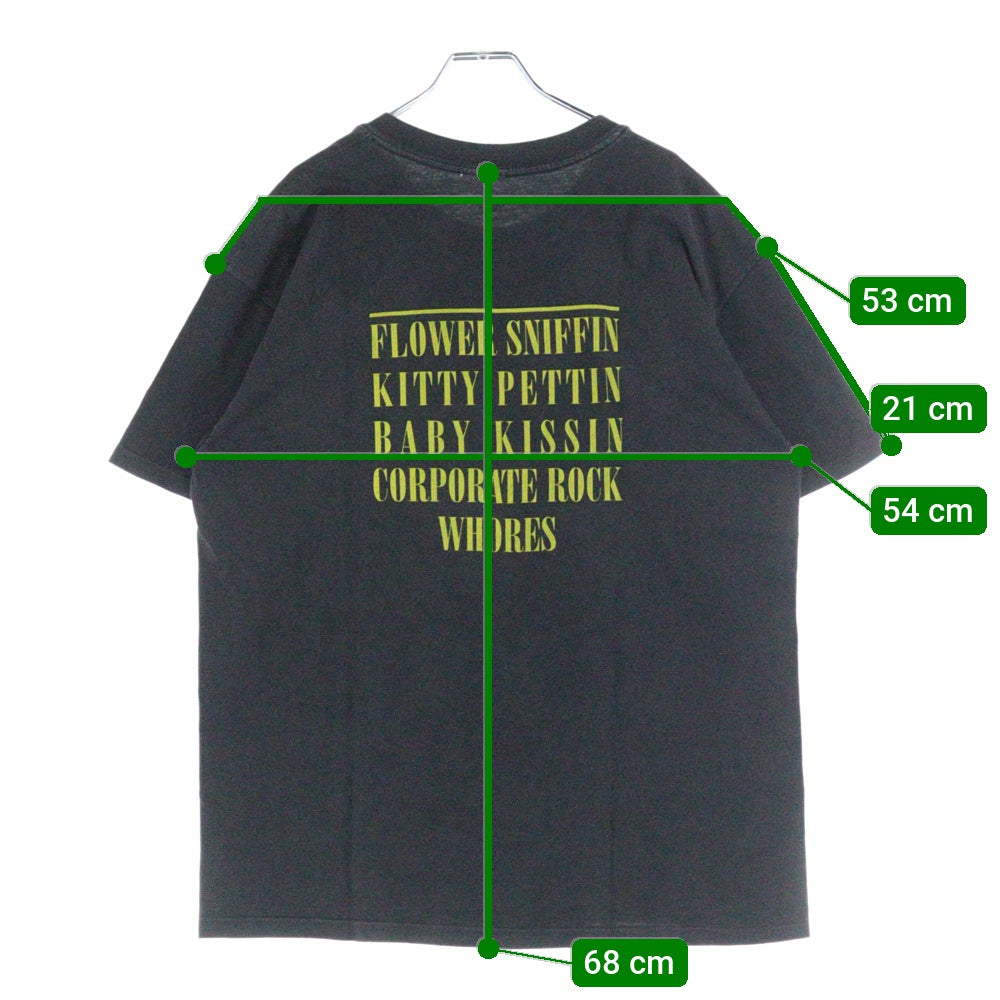 VINTAGE(ヴィンテージ) 90s NIRVANA SMILE ニルヴァーナ スマイル Tシャツ 半袖カットソー ブラック