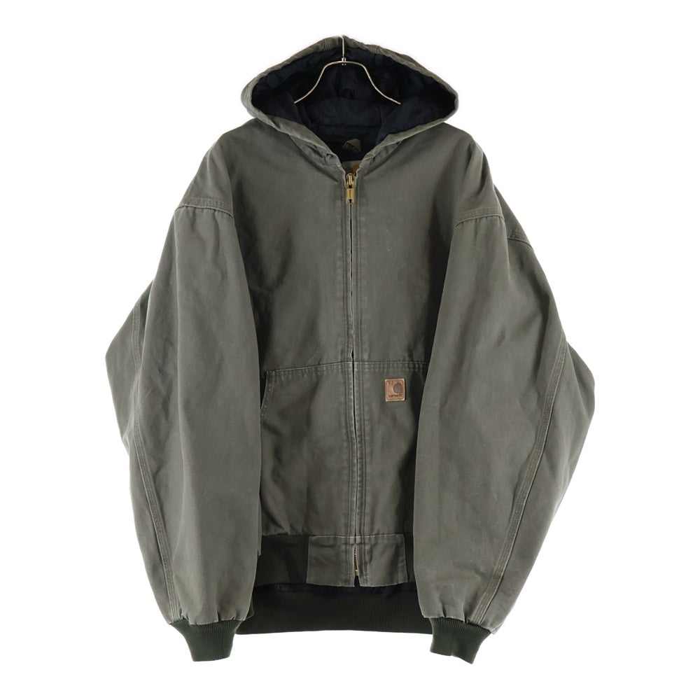 CARHARTT(カーハート) 10s COTTON DUCK ACTIVE JACKET PARKER コットンダッグ アクティブジャケット パーカー モスグリーン