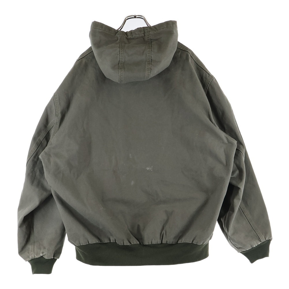 CARHARTT(カーハート) 10s COTTON DUCK ACTIVE JACKET PARKER コットンダッグ アクティブジャケット パーカー モスグリーン