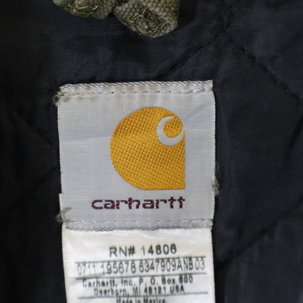 CARHARTT(カーハート) 10s COTTON DUCK ACTIVE JACKET PARKER コットンダッグ アクティブジャケット パーカー モスグリーン