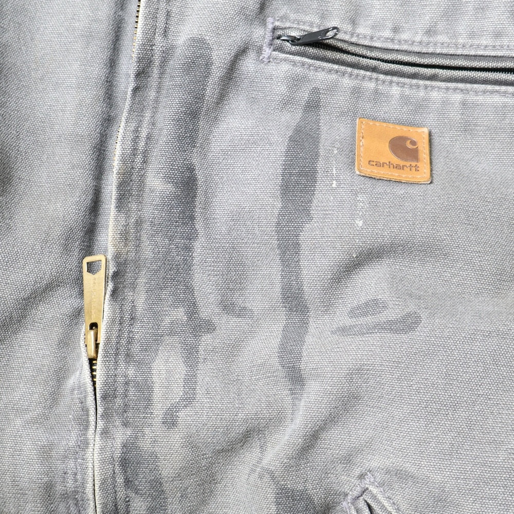 CARHARTT(カーハート) 10s DETROIT JACKET BLANKET 企業刺繍 デトロイト ブランケット ジャケット グレー