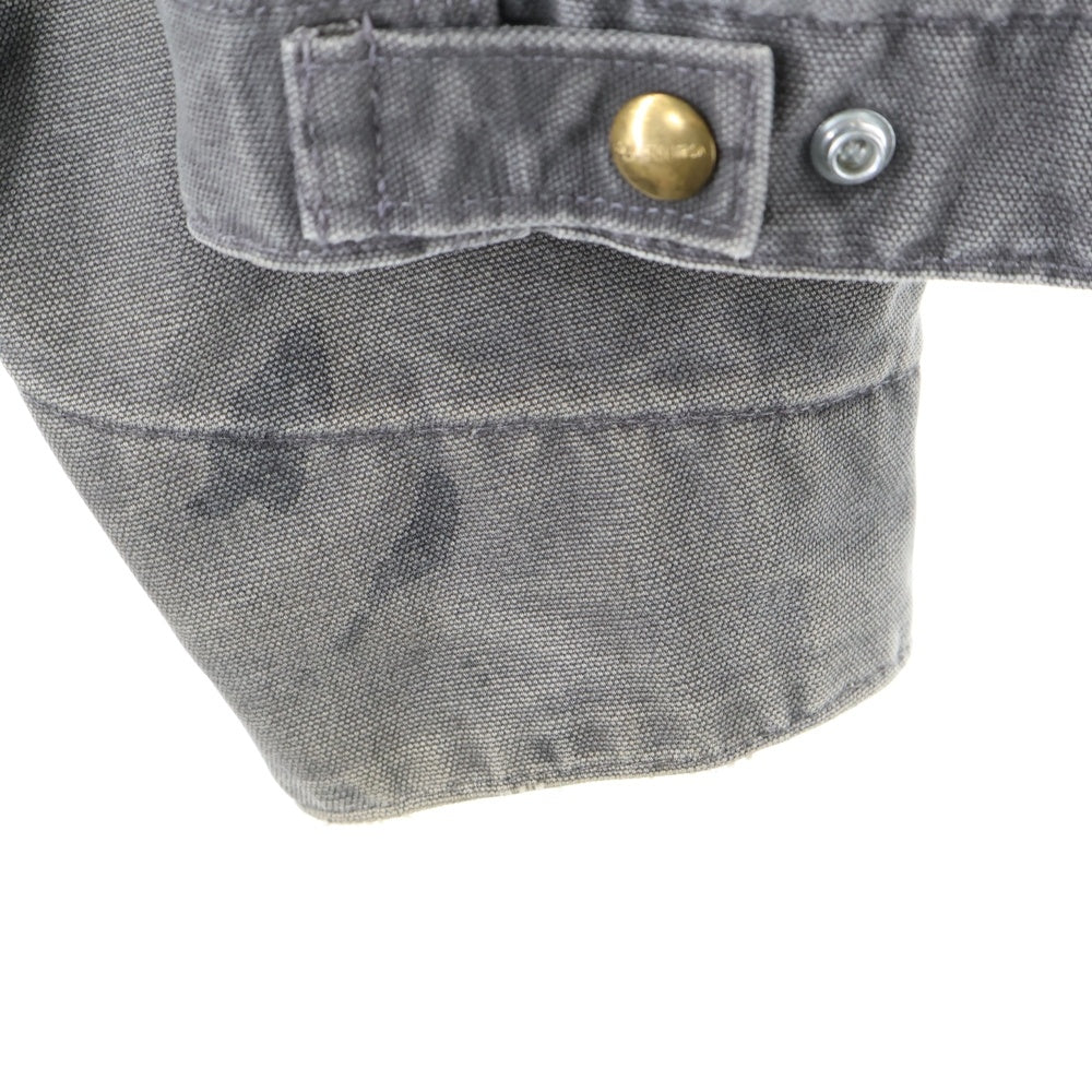CARHARTT(カーハート) 10s DETROIT JACKET BLANKET 企業刺繍 デトロイト ブランケット ジャケット グレー