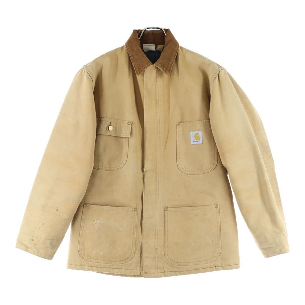CARHARTT(カーハート) 80s 90s CHORE COAT ZIP ミシガンチョアコート ジップ ジャケット キャメル